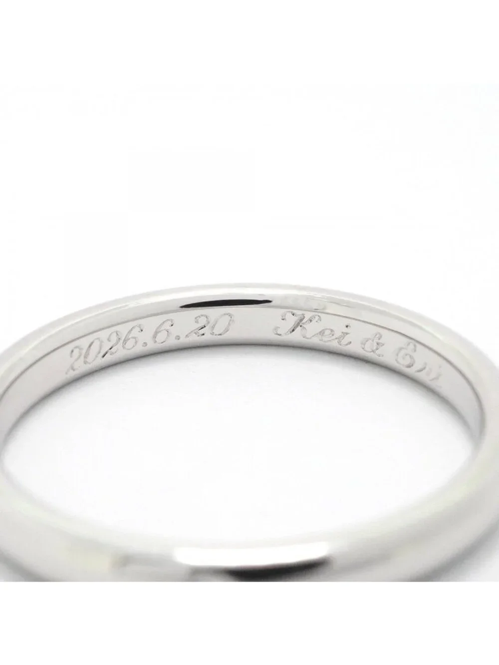 Tiffany & Co Ring Stacking Band Platinum Diamond